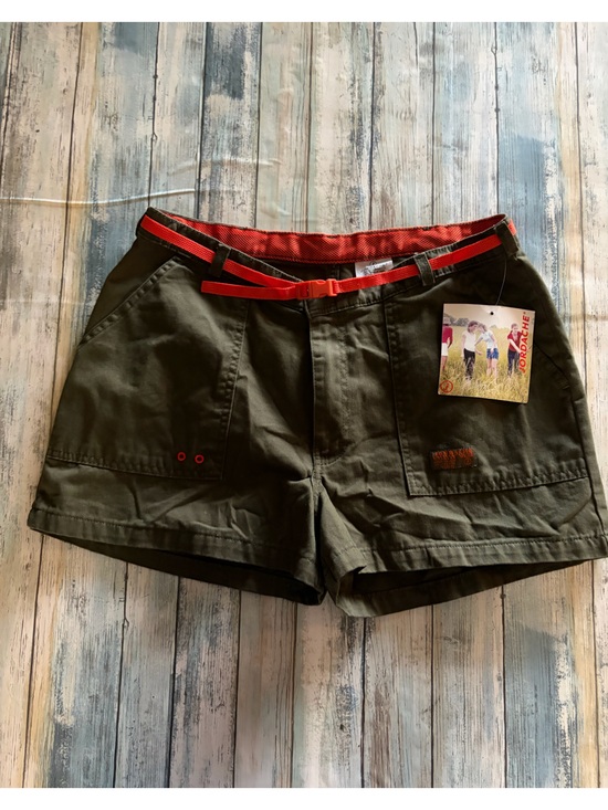 Jordache Pants - Jordache Olive Green Utility Shorts Size 13/14 NWT